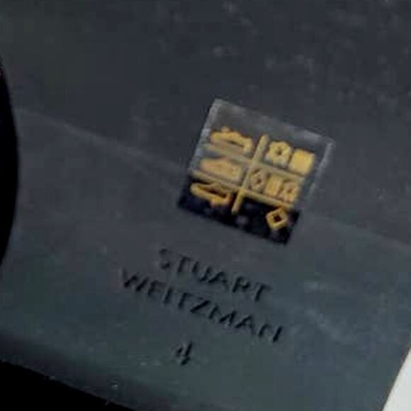 Stuart Weitzman Greer City Boot Suede Knee High Boot in Nice Blue 5050 Stretch - Picture 12 of 13